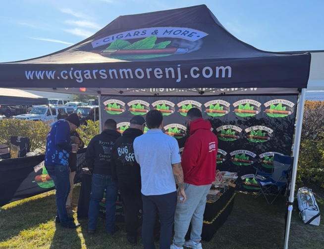 Custom printed event tent
