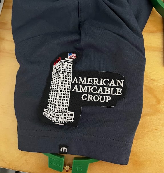 Custom embroidered patch made in New Jersey