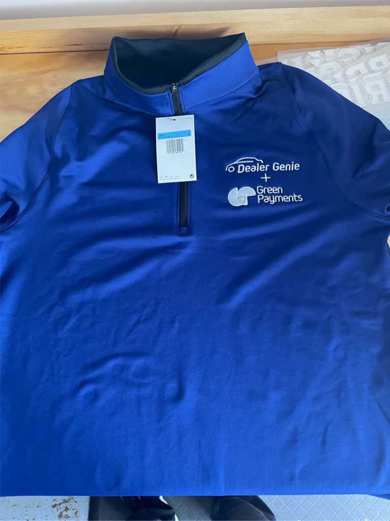 Stitched logo apparel from the NJ embroidery shop