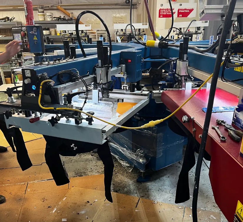 Screen printed apparel produced in New Jersey