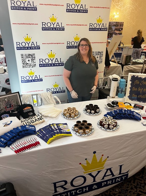 Branded tradeshow giveaway products with printed logos